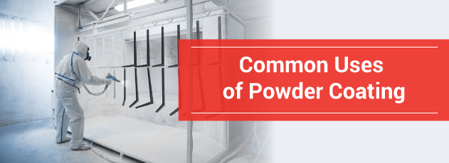 common uses of powder coating